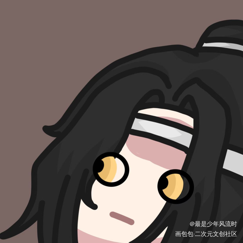 叽娃儿_魔道祖师忘羡蓝忘机魏无羡绘画作品