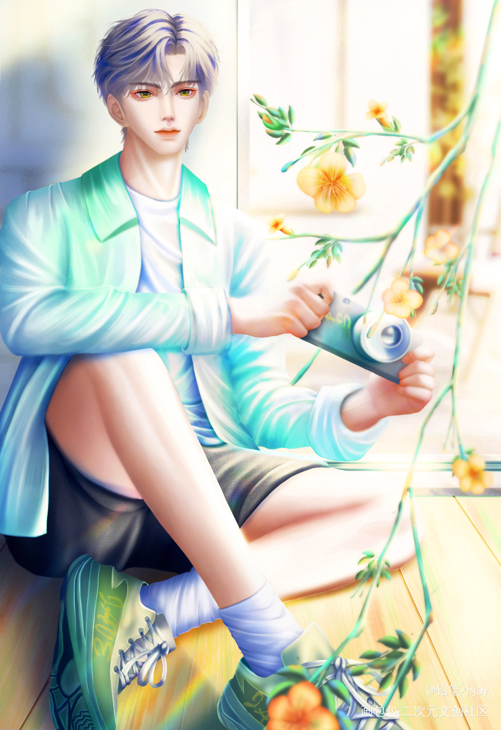 【SummerTrip—何故】_一醉经年188男团绘画作品