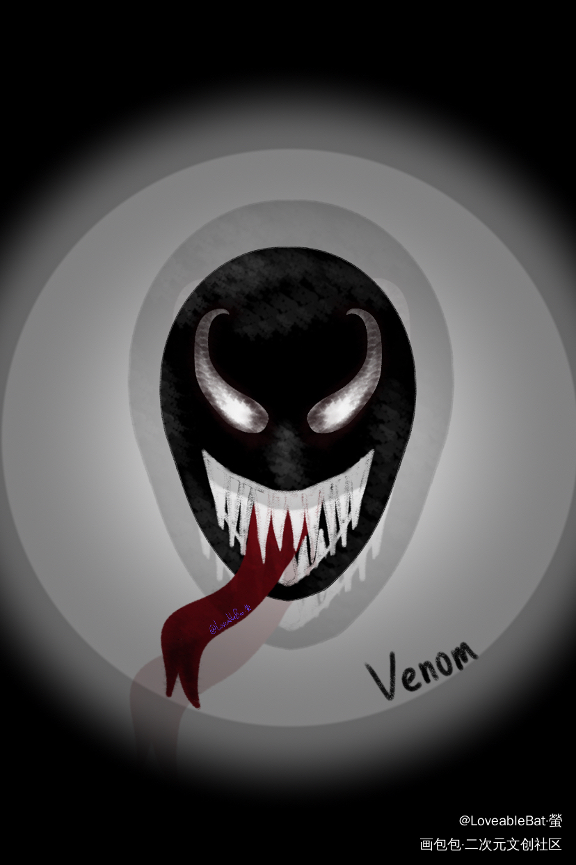 Venom_绘画练习绘画作品
