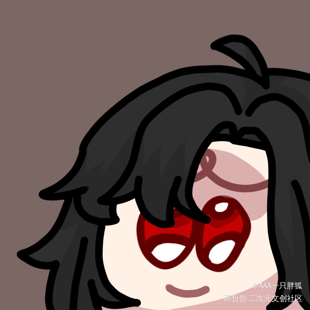 羡娃儿_魔道祖师忘羡蓝忘机魏无羡节日表情包魔道祖师Q版绘画作品