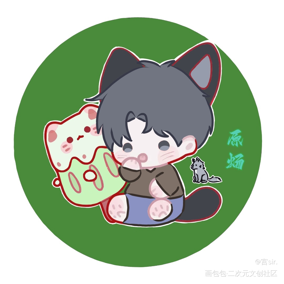 188猫猫，全员向_针锋对决188男团原顾板绘涂绘画作品