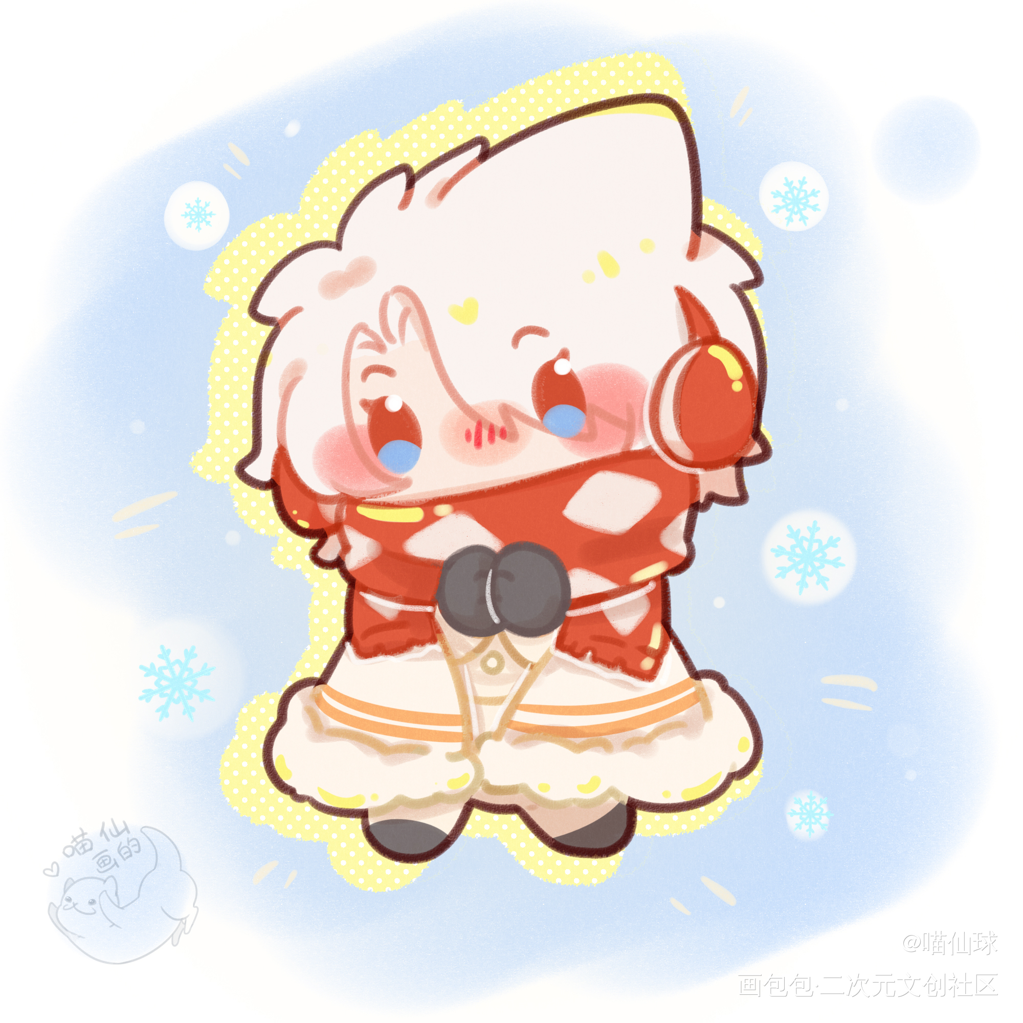 is me！_光遇光遇卡卡绘画作品