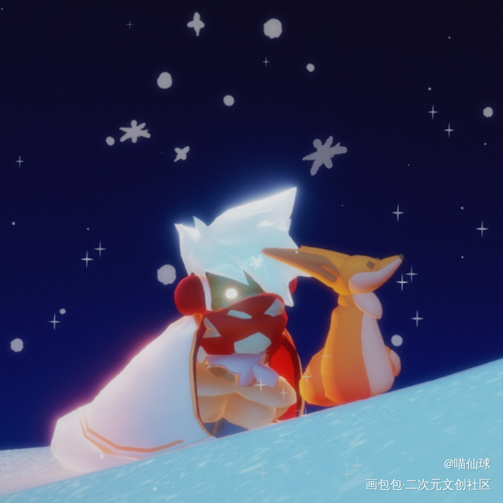 is me！_光遇光遇卡卡绘画作品