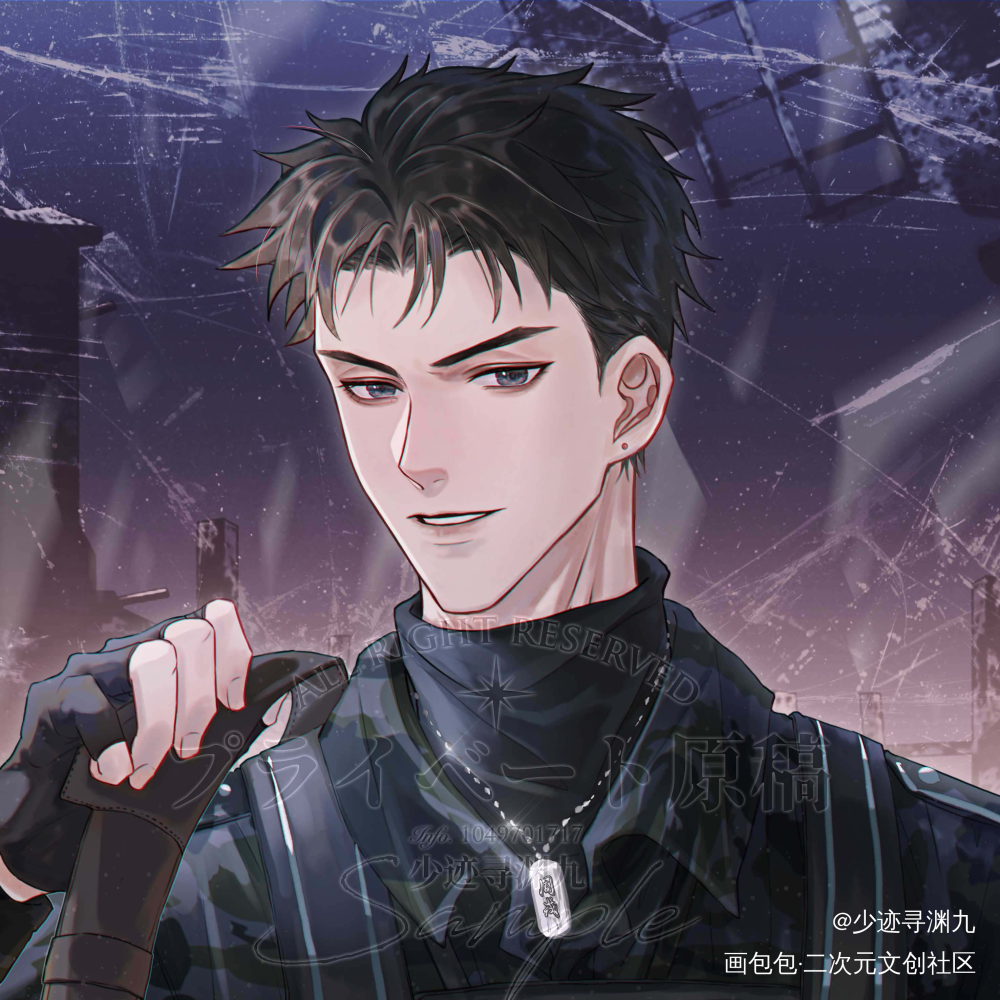 不死者_不死者周戎司南平涂同人绘画作品