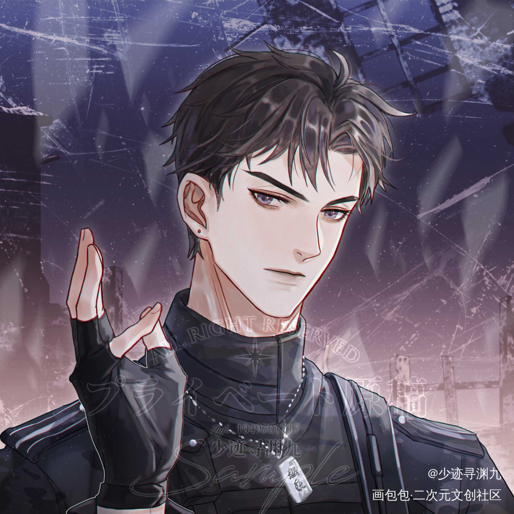 不死者_不死者周戎司南平涂同人绘画作品