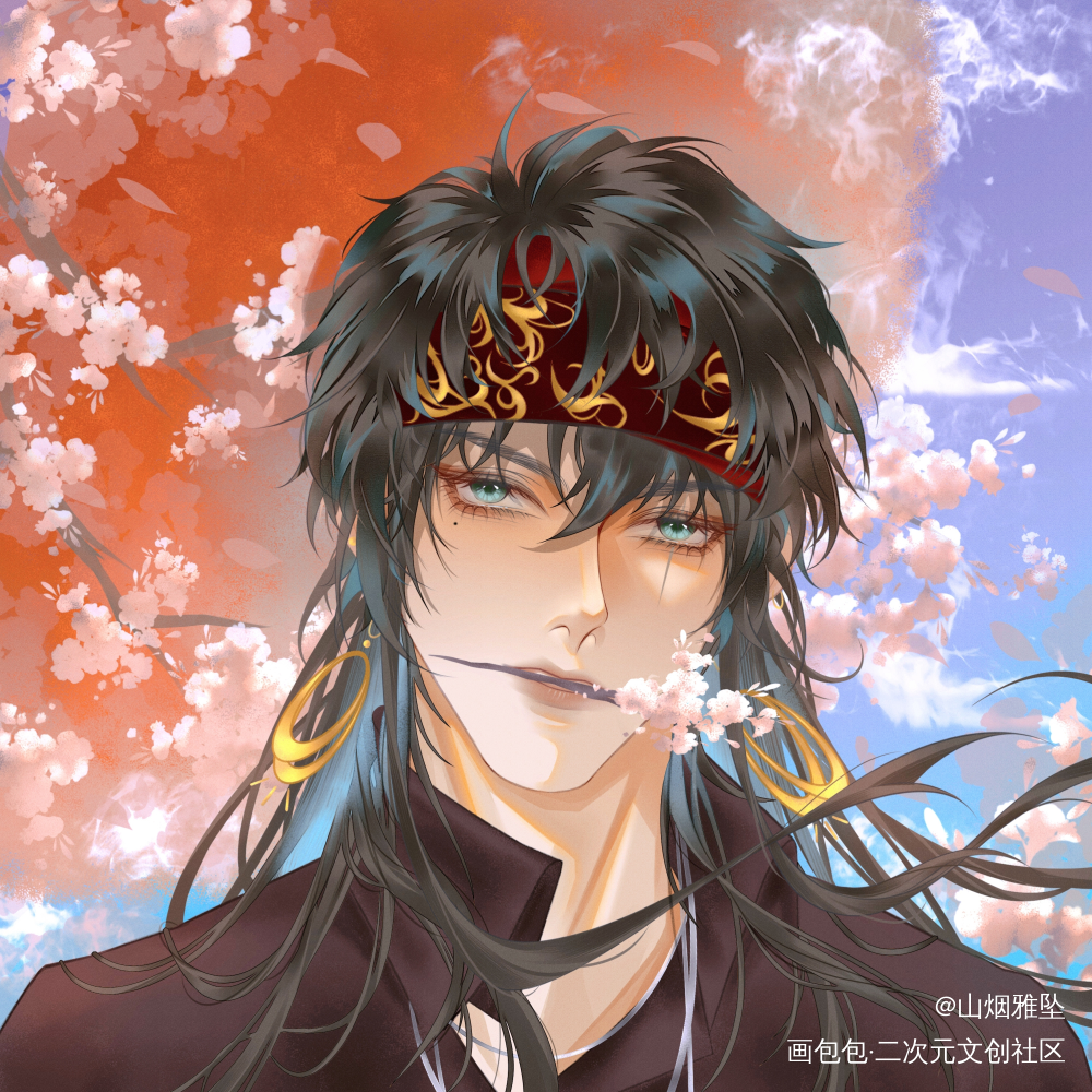 萧逸_光与夜之恋萧逸绘画作品