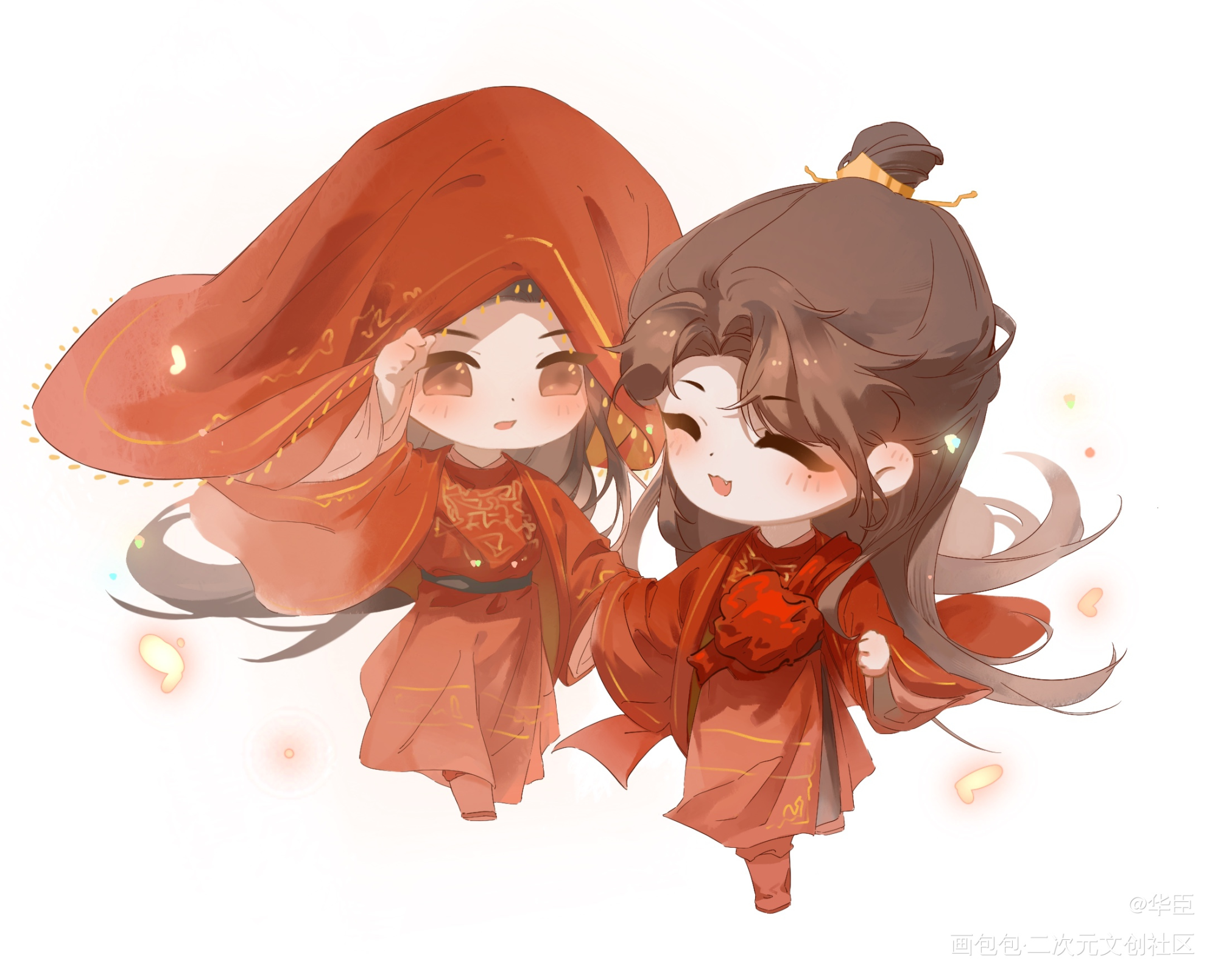 甜辛宝贝生日快乐！_谁把谁当真妹叔黎朔赵锦辛绘画作品