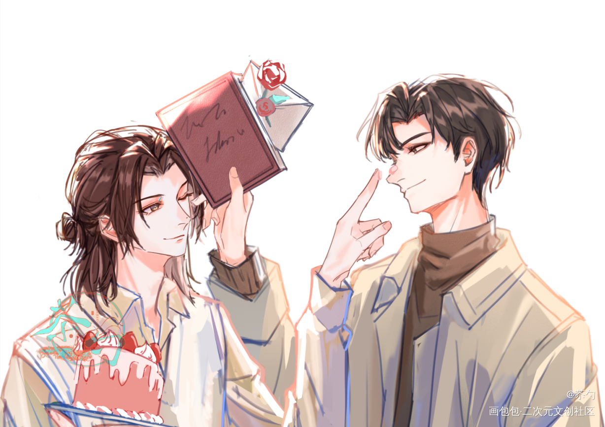 xqgg生日快乐_我只喜欢你的人设自习周自珩夏习清摸鱼约稿绘画作品