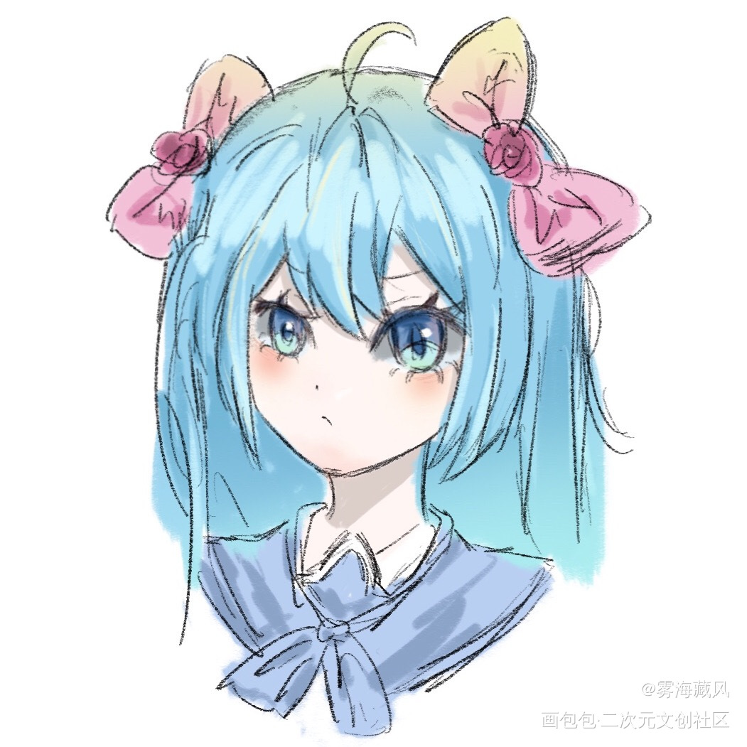 女儿新图_女鹅oc绘画作品