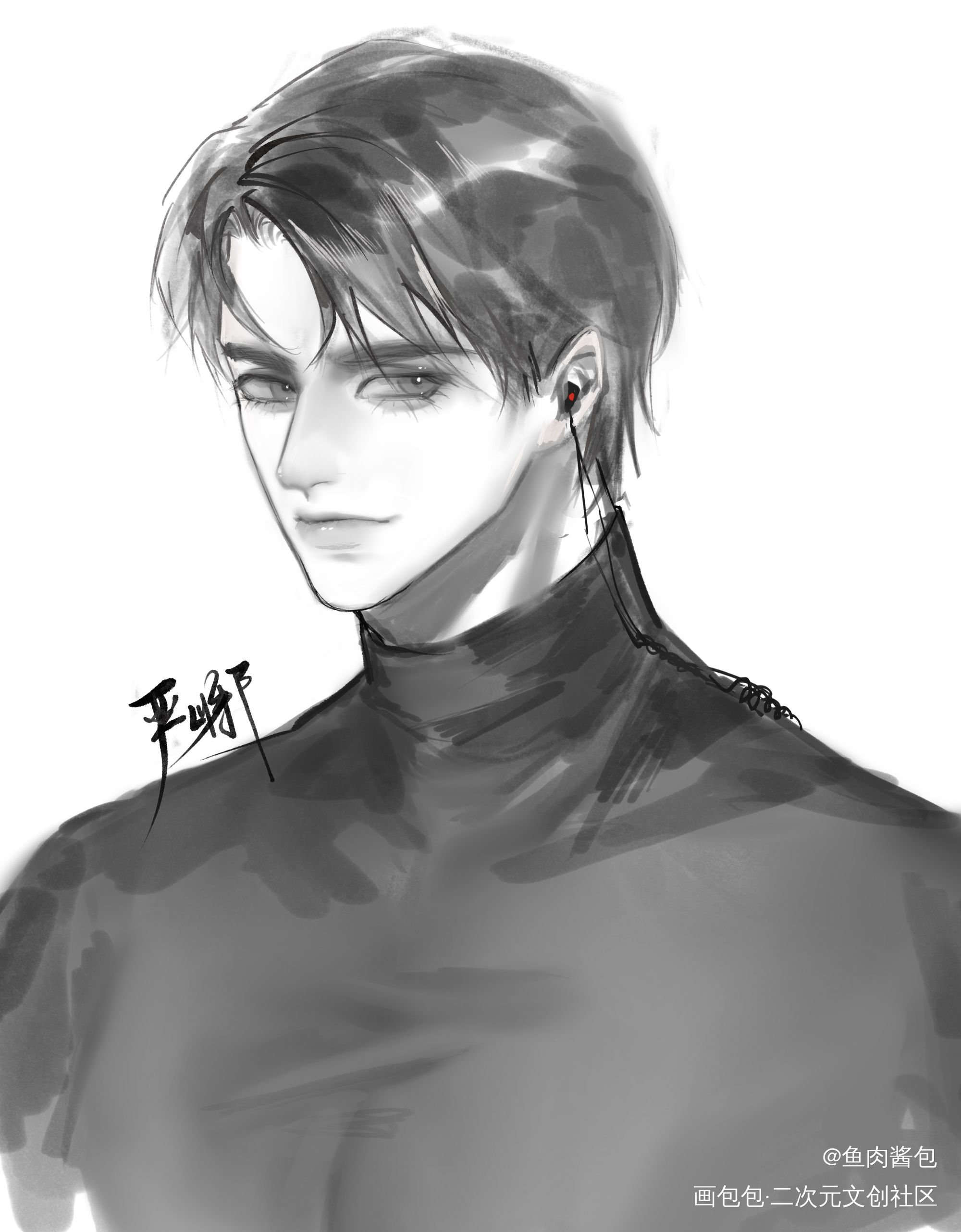 战斗服严队_破云严江严峫绘画作品