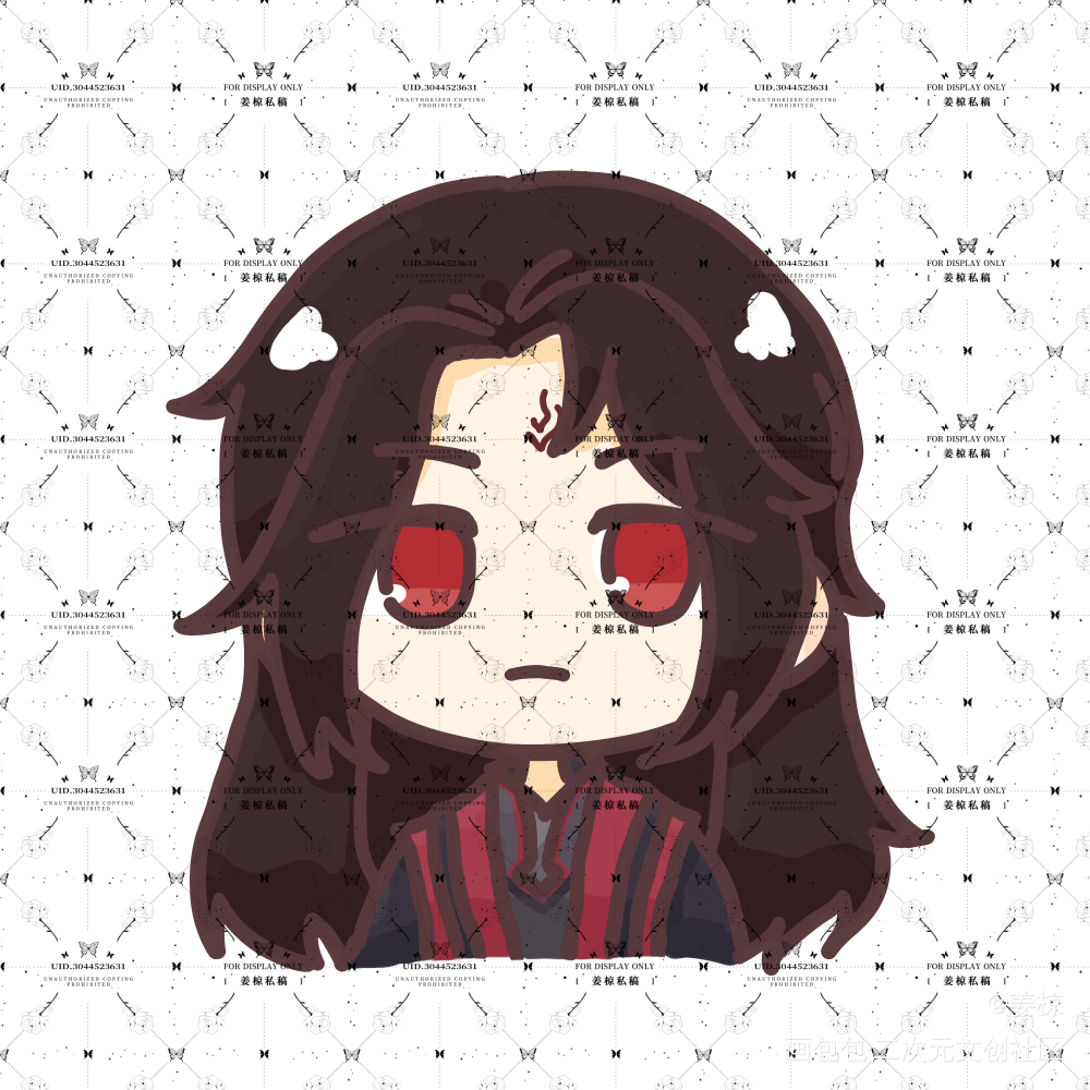 温柔小沈＆高冷酷gay_人渣反派自救系统沈清秋洛冰河约稿绘画作品
