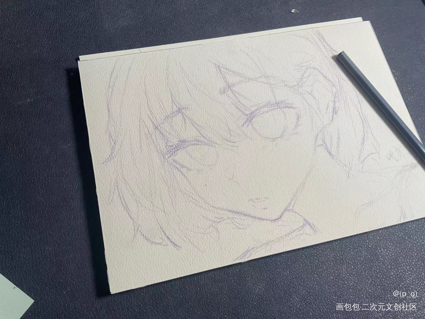 6＋1长大（草稿本_我在惊悚游戏里封神摸鱼页绘画作品