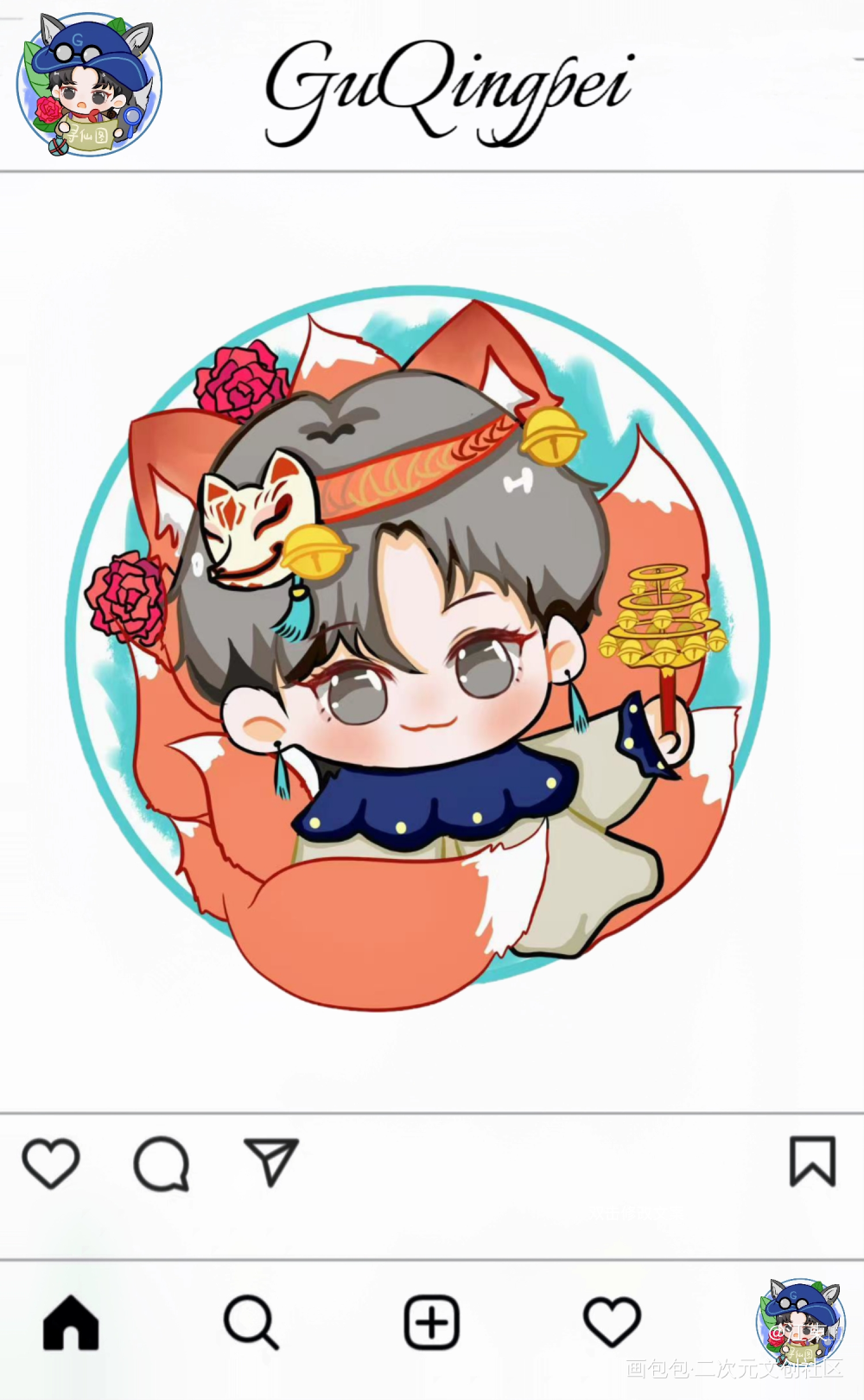 透卡_188男团原顾绘画作品