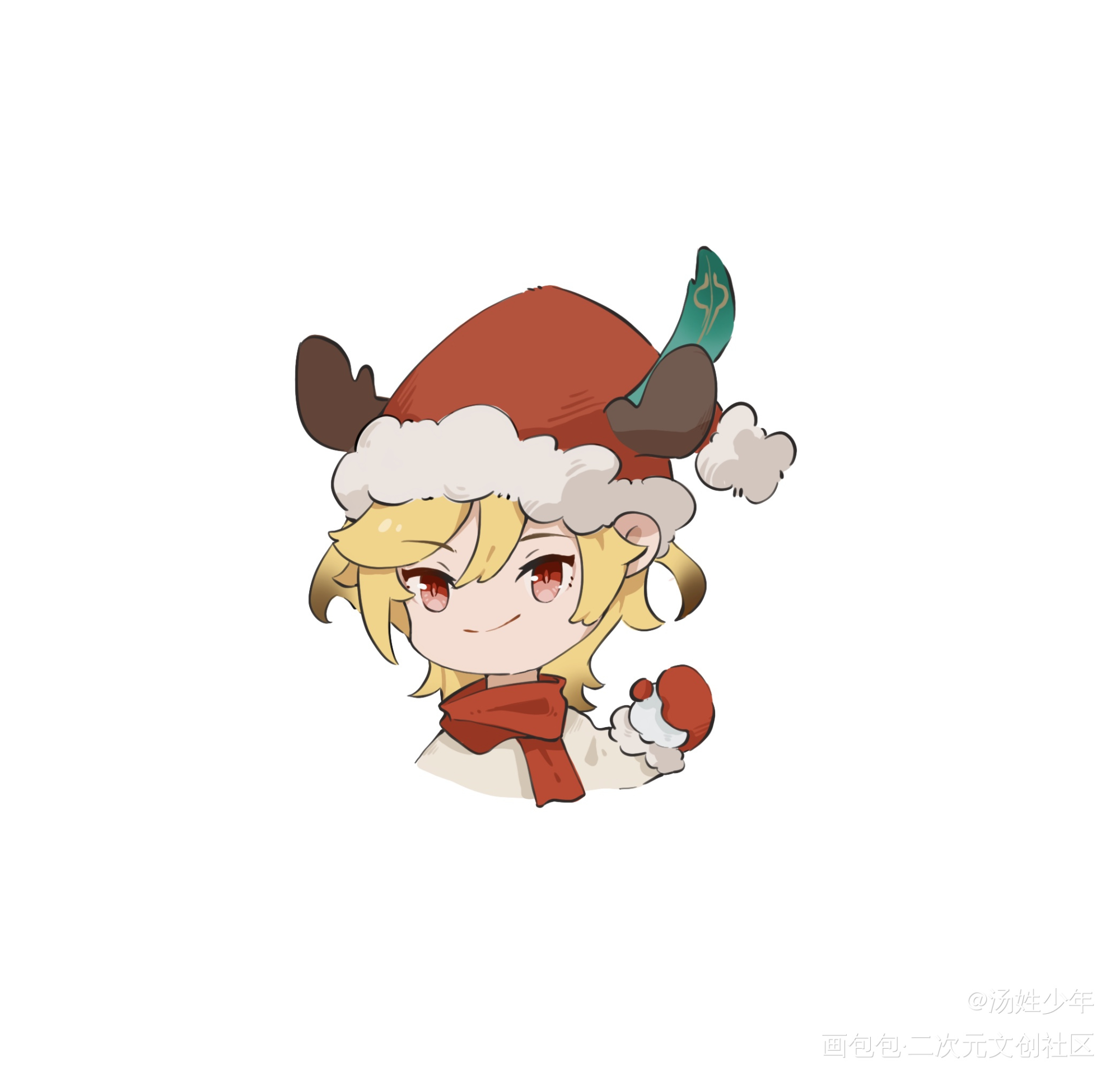 _原神卡维艾尔海森绘画作品