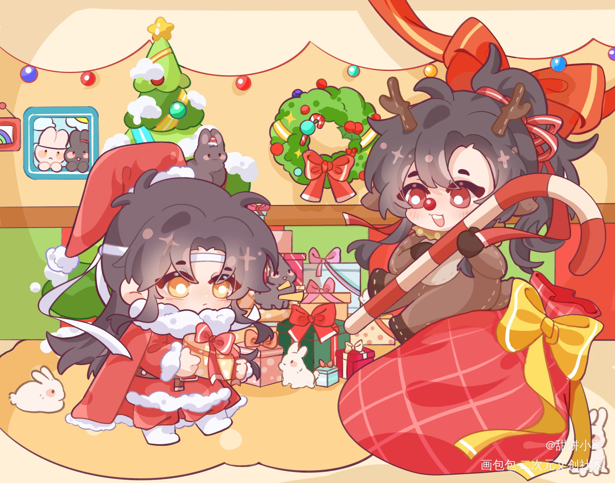 忘羡_魔道祖师忘羡绘画作品