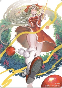 圣诞快乐_日系我要上首推插画圣诞快乐原创绘画作品