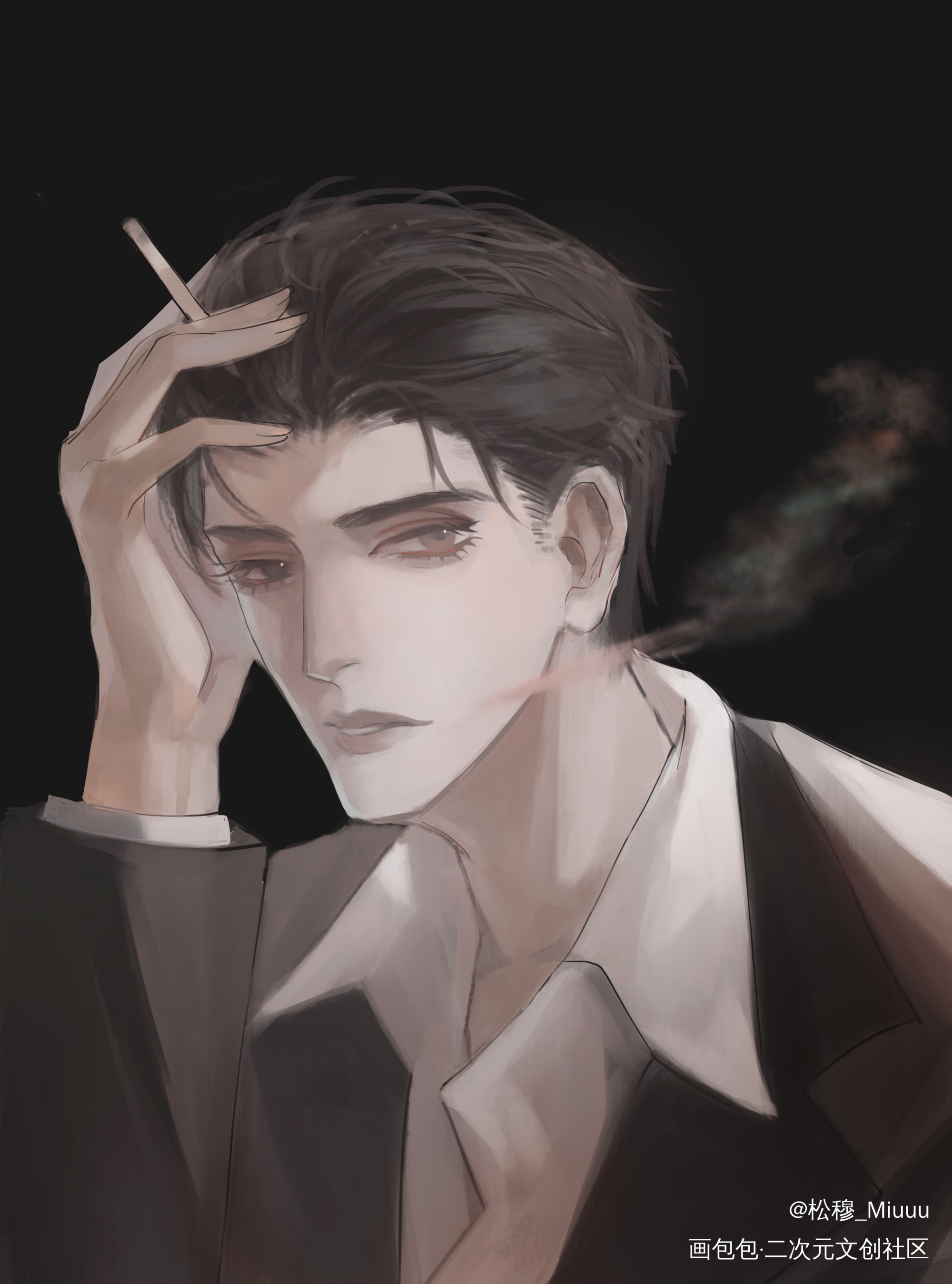 邵群_娘娘腔188男团邵群绘画作品