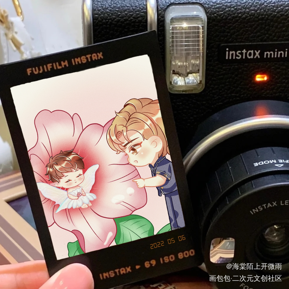 小花妖_老婆孩子热炕头绘画作品