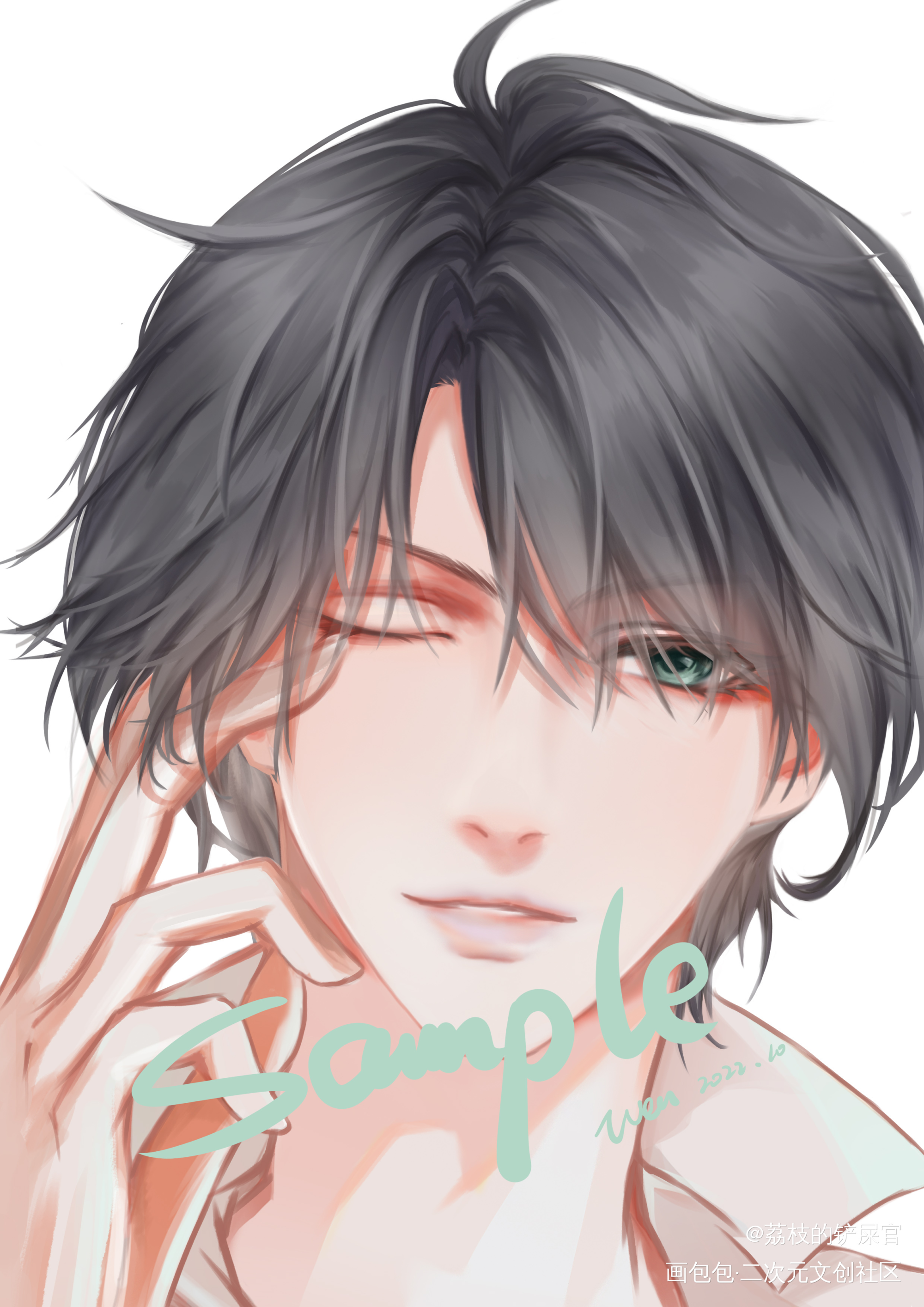 一张白菜_摸鱼页绘画作品