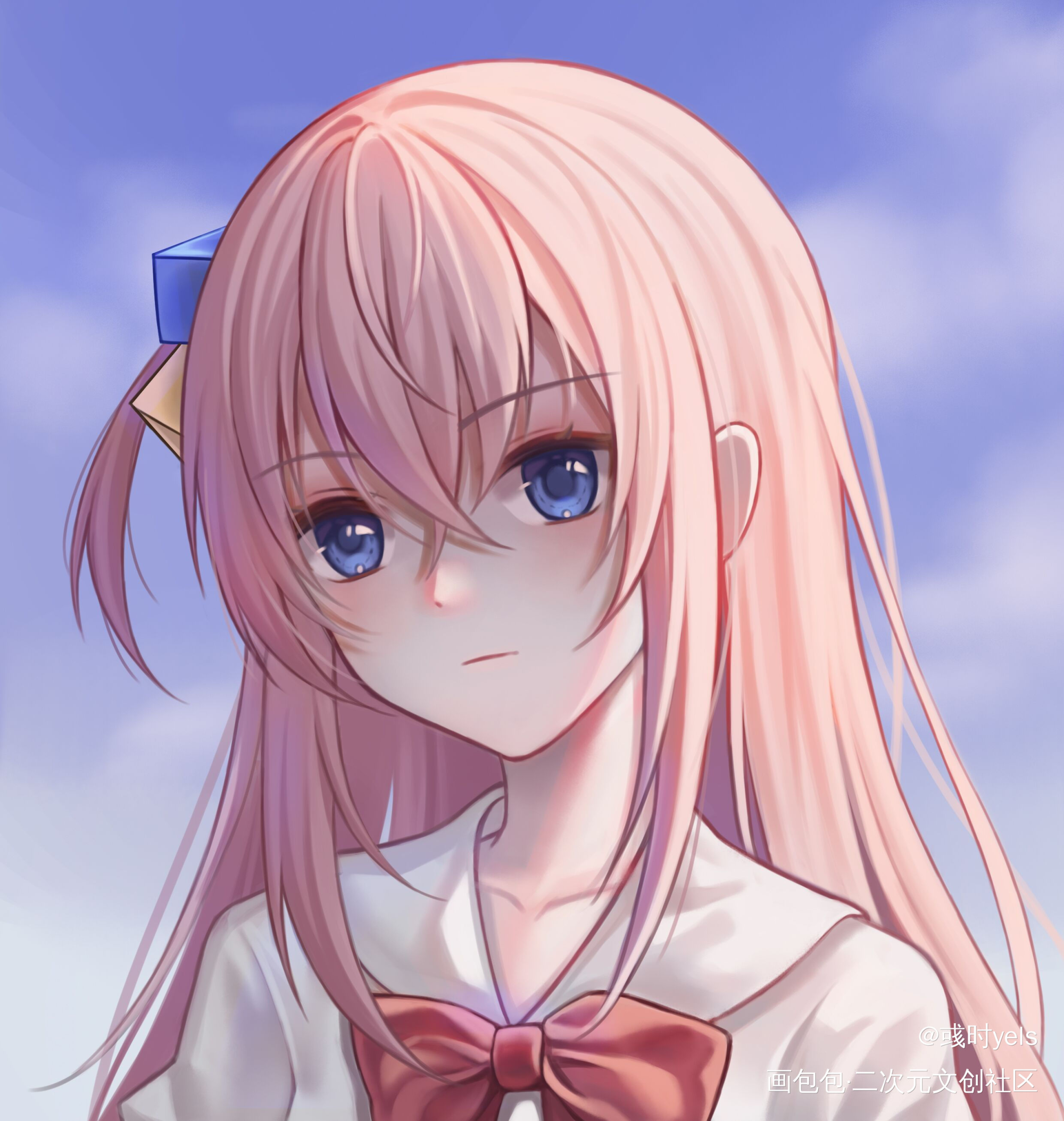波奇酱_头像孤独摇滚绘画绘画作品