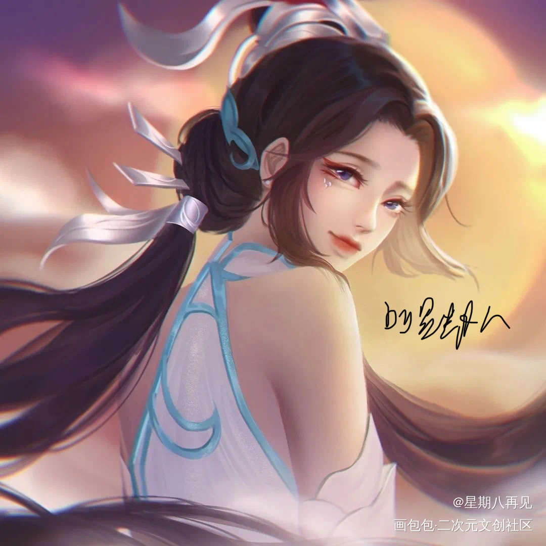 _王者荣耀大乔绘画作品