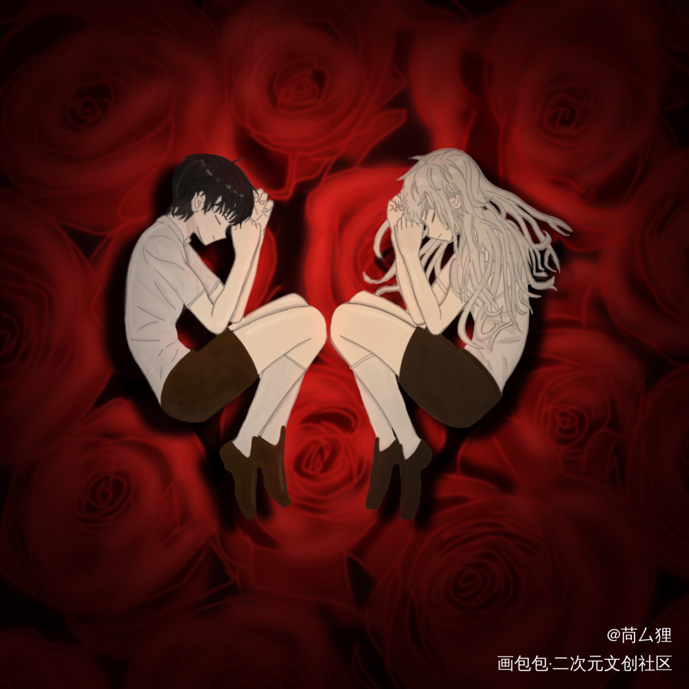 _我在惊悚游戏里封神白柳我在无限游戏里封神谢塔绘画作品