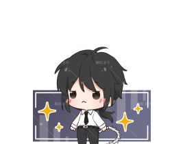 抱歉可爱到你了_绘画作品