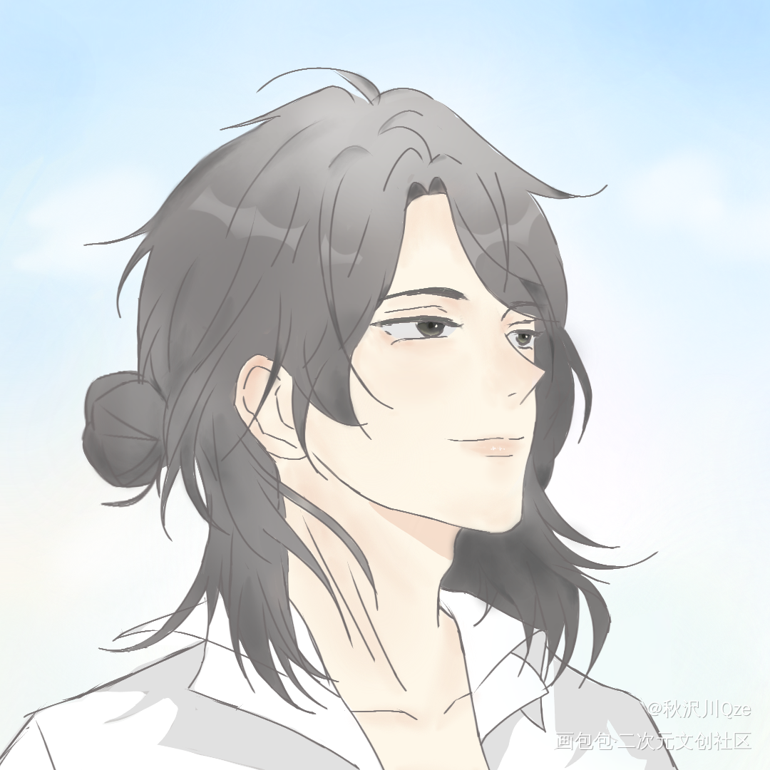 夏习清_我只喜欢你的人设夏习清绘画作品