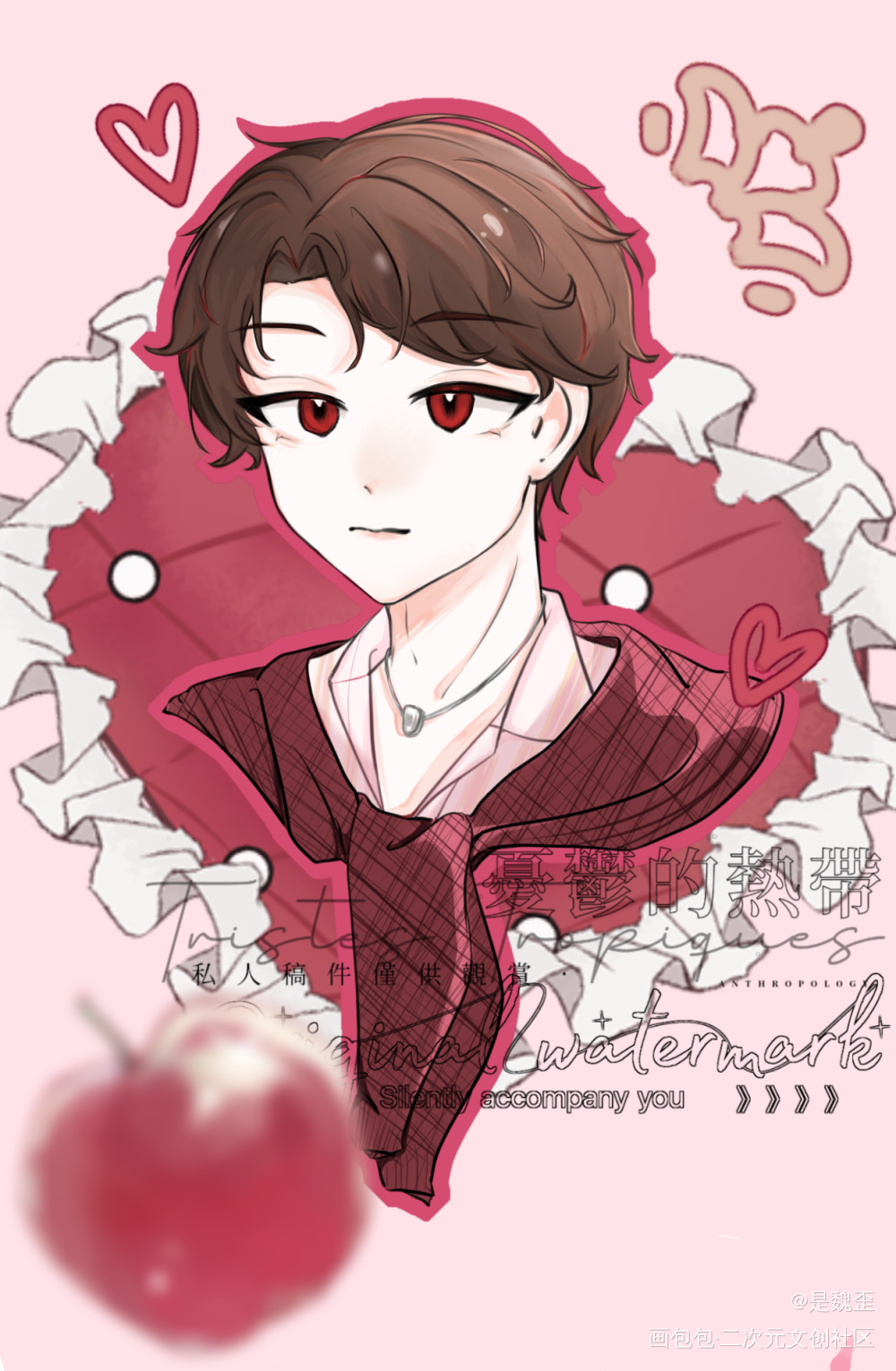 戴滴_陆沉小兔子绘画作品