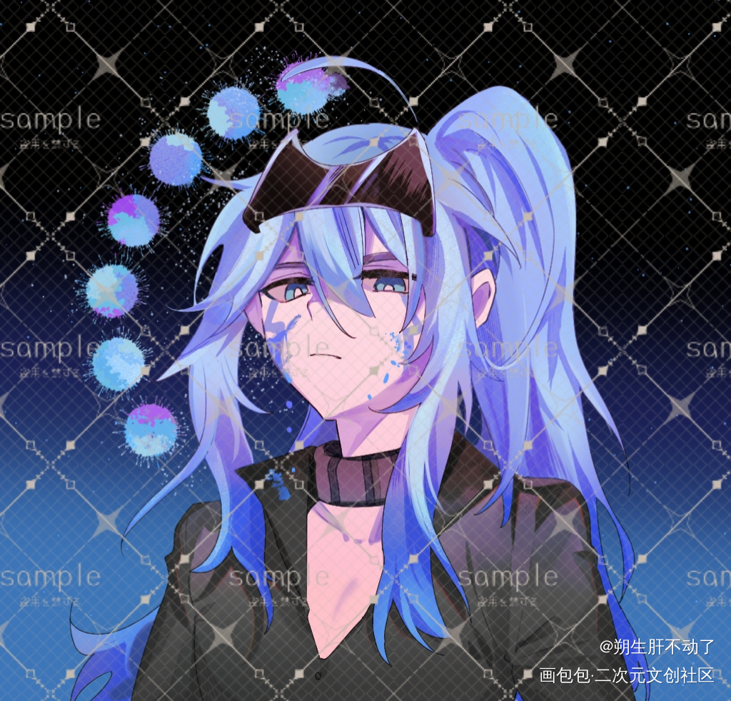 War-god_开心超人联盟伽罗绘画作品