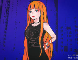 飒飒的小墨👑_绘画作品