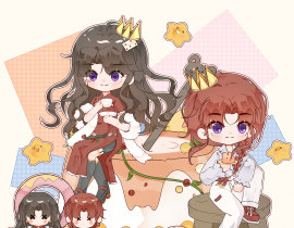 【红桃出道101】新年快乐_绘画作品
