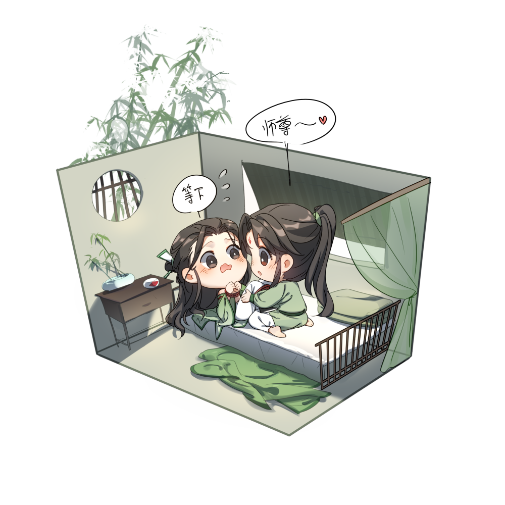 冰秋0101歲歲朝朝_人渣反派自救系统冰秋Q版绘画作品