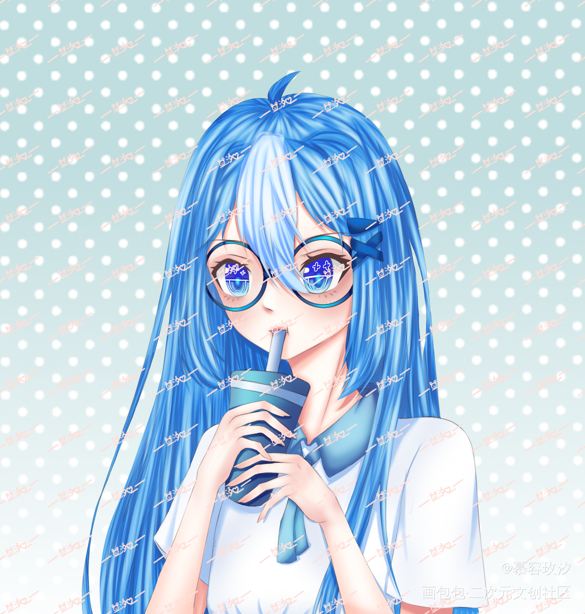 近期稿子_平涂原创绘画作品