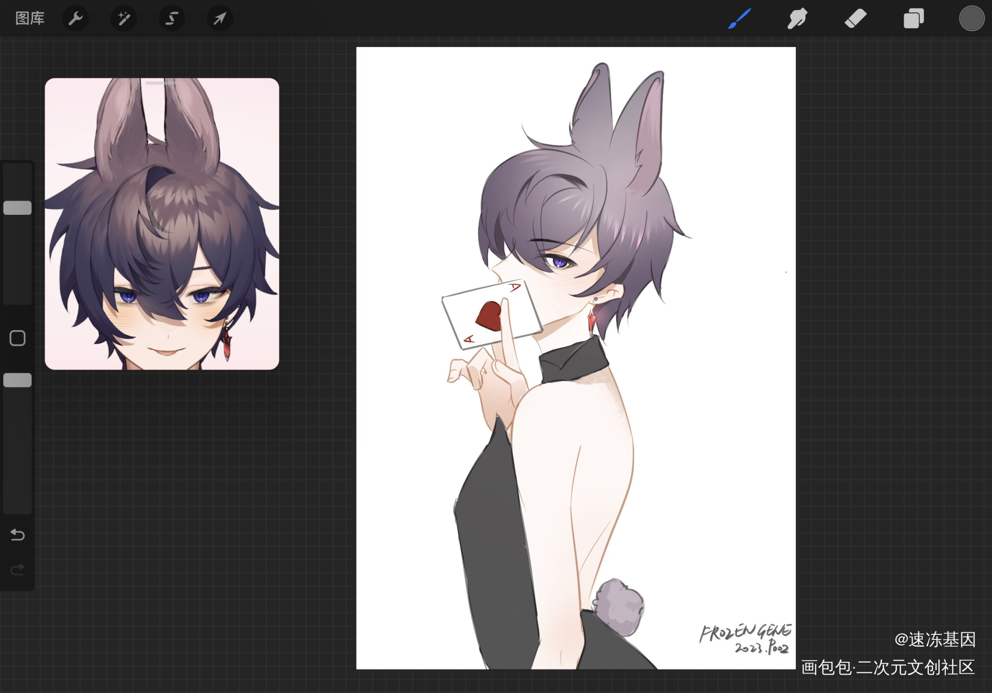 🐰_虚拟主播shoto绘画作品