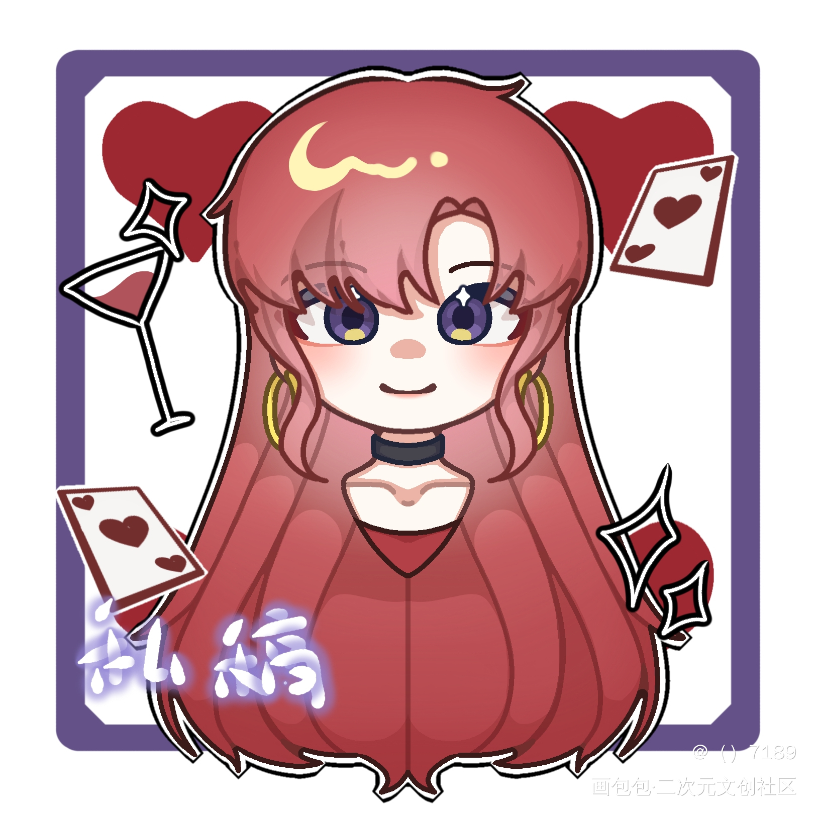 多么美丽的灵魂。_我在惊悚游戏里封神红桃出道101绘画作品