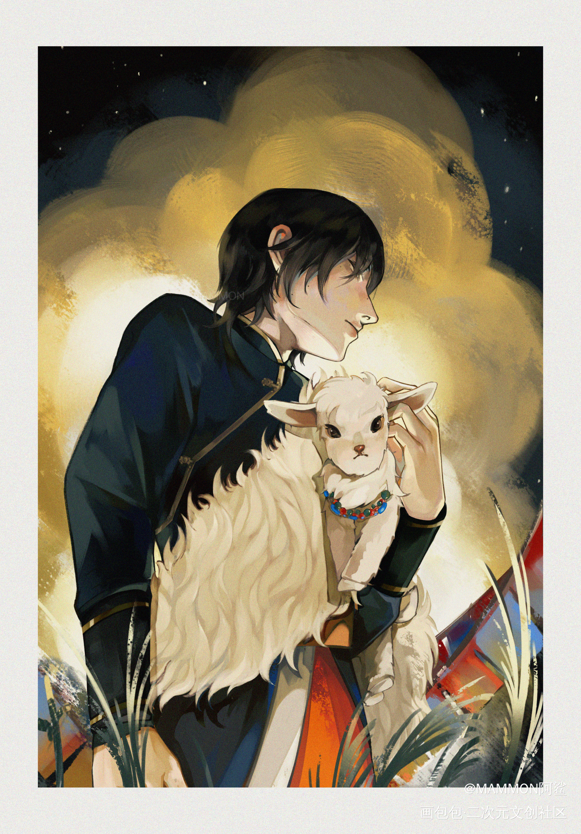 小官_盗墓笔记张起灵绘画作品