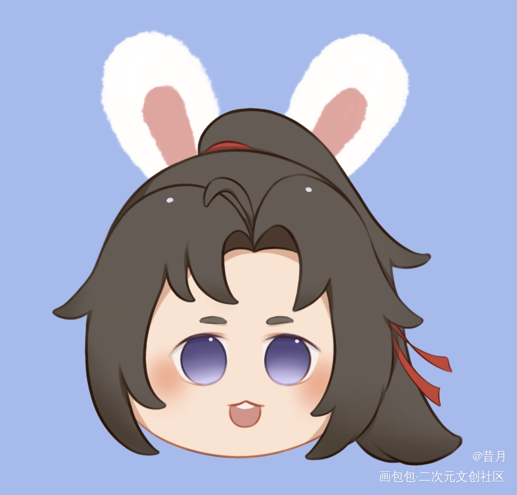 小羡来咯！_魔道祖师忘羡魏无羡绘画作品