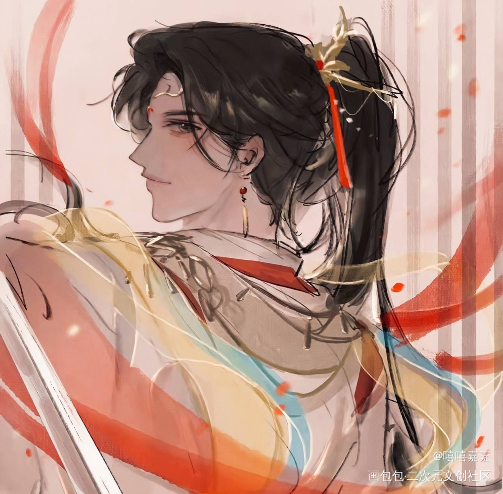 花怜_天官赐福花怜谢怜花城绘画作品