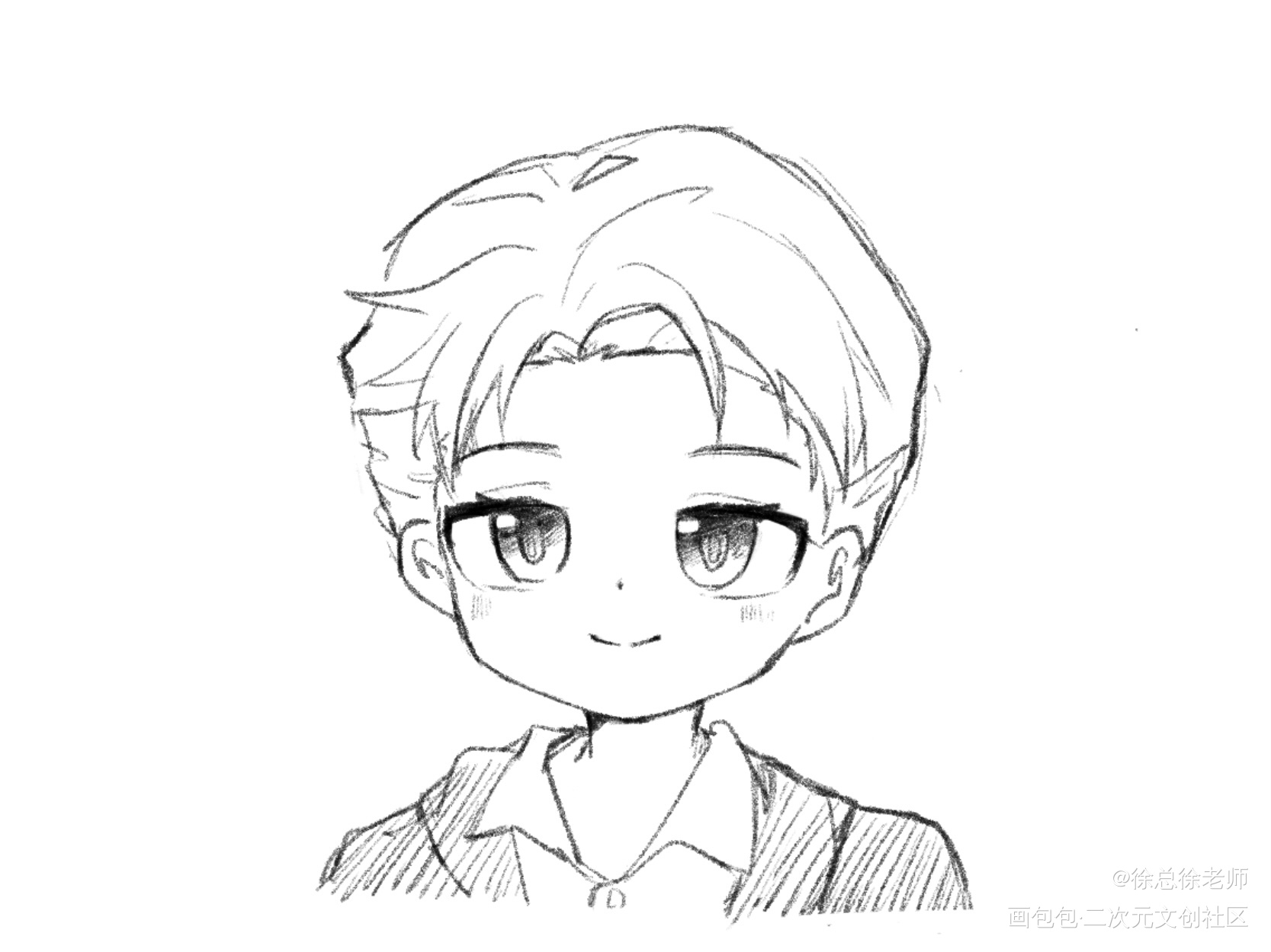 俞白_小白杨白新羽俞风城绘画作品