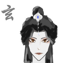 容神(˵¯͒〰¯͒˵)_绘画作品
