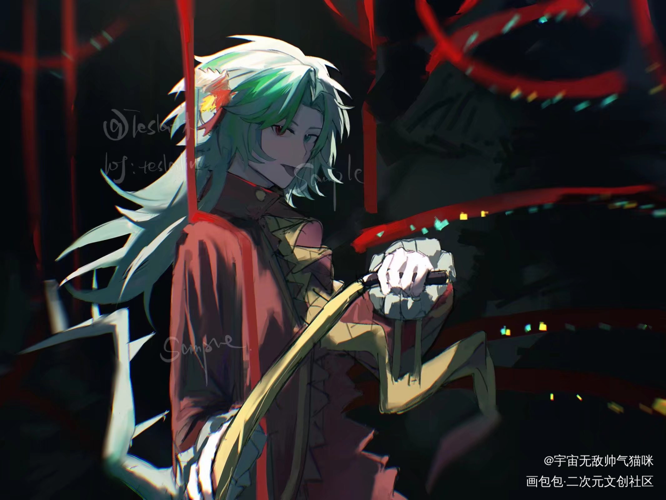 全是稿_付费委托约稿绘画oc绘画作品