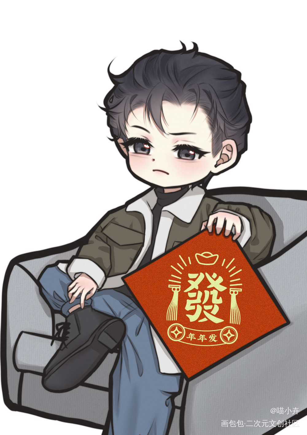 幼崽时期_188男团赵锦辛邵群平涂绘画作品