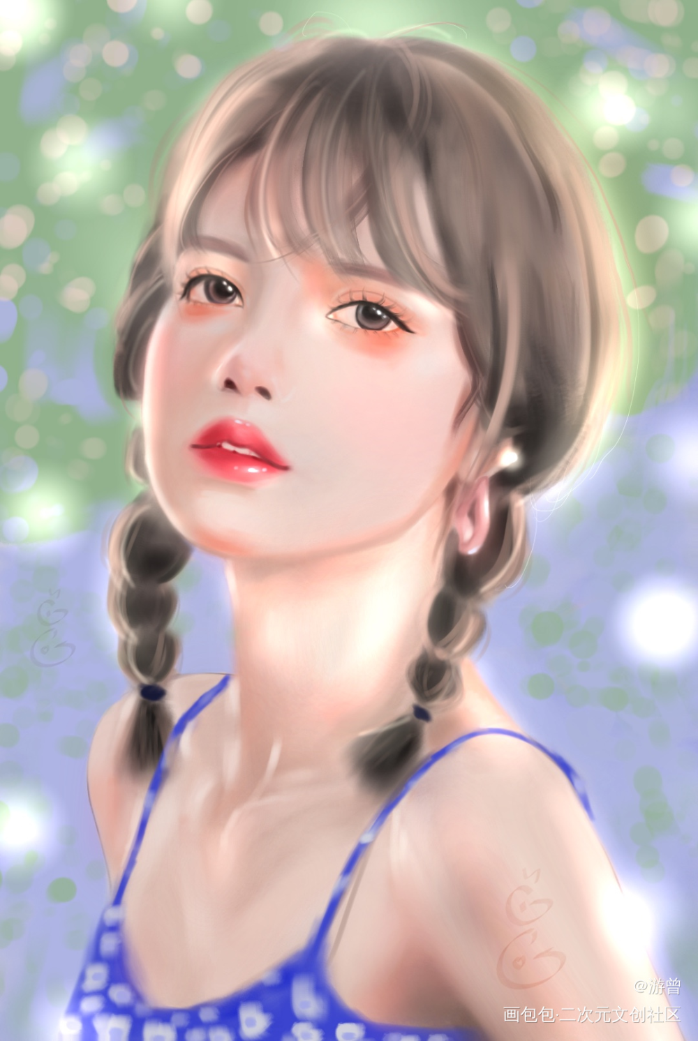 泰兰德小公主_板绘涂绘画作品