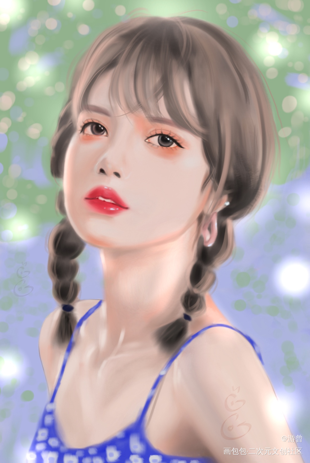 泰兰德小公主_板绘涂绘画作品