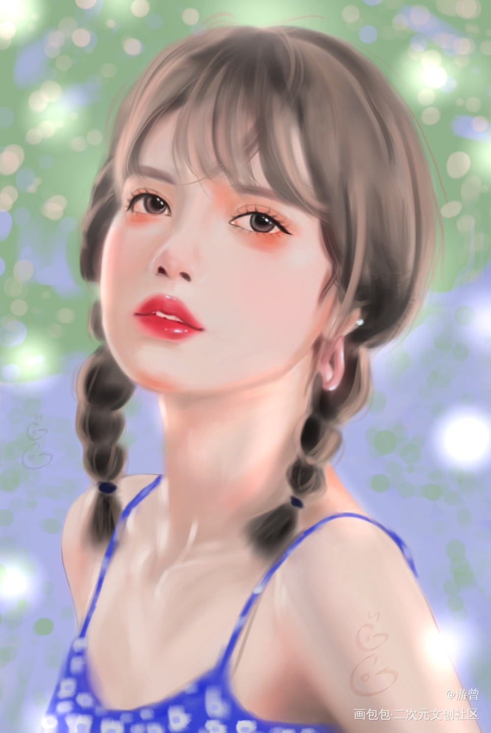 泰兰德小公主_板绘涂绘画作品