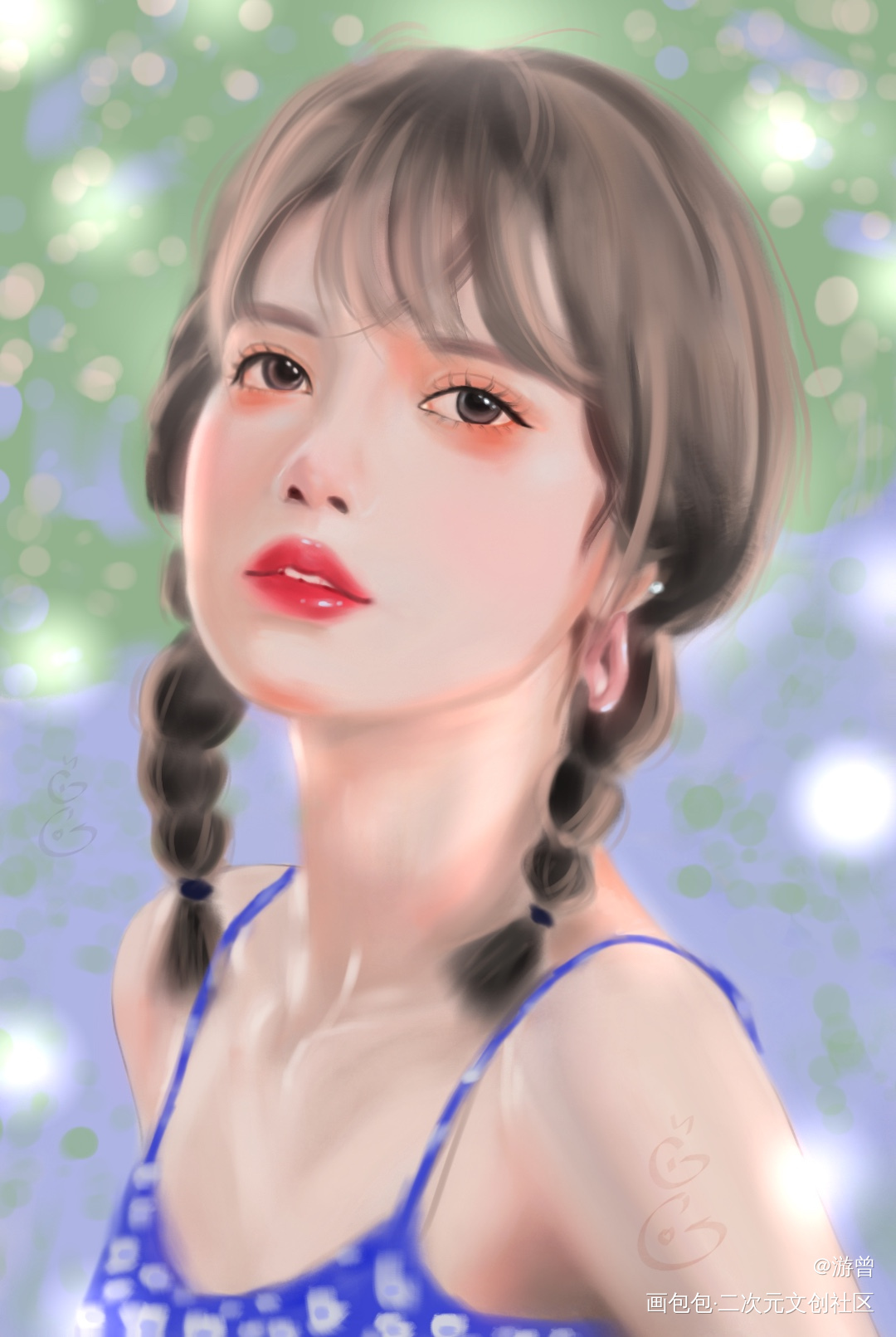 泰兰德小公主_板绘涂绘画作品