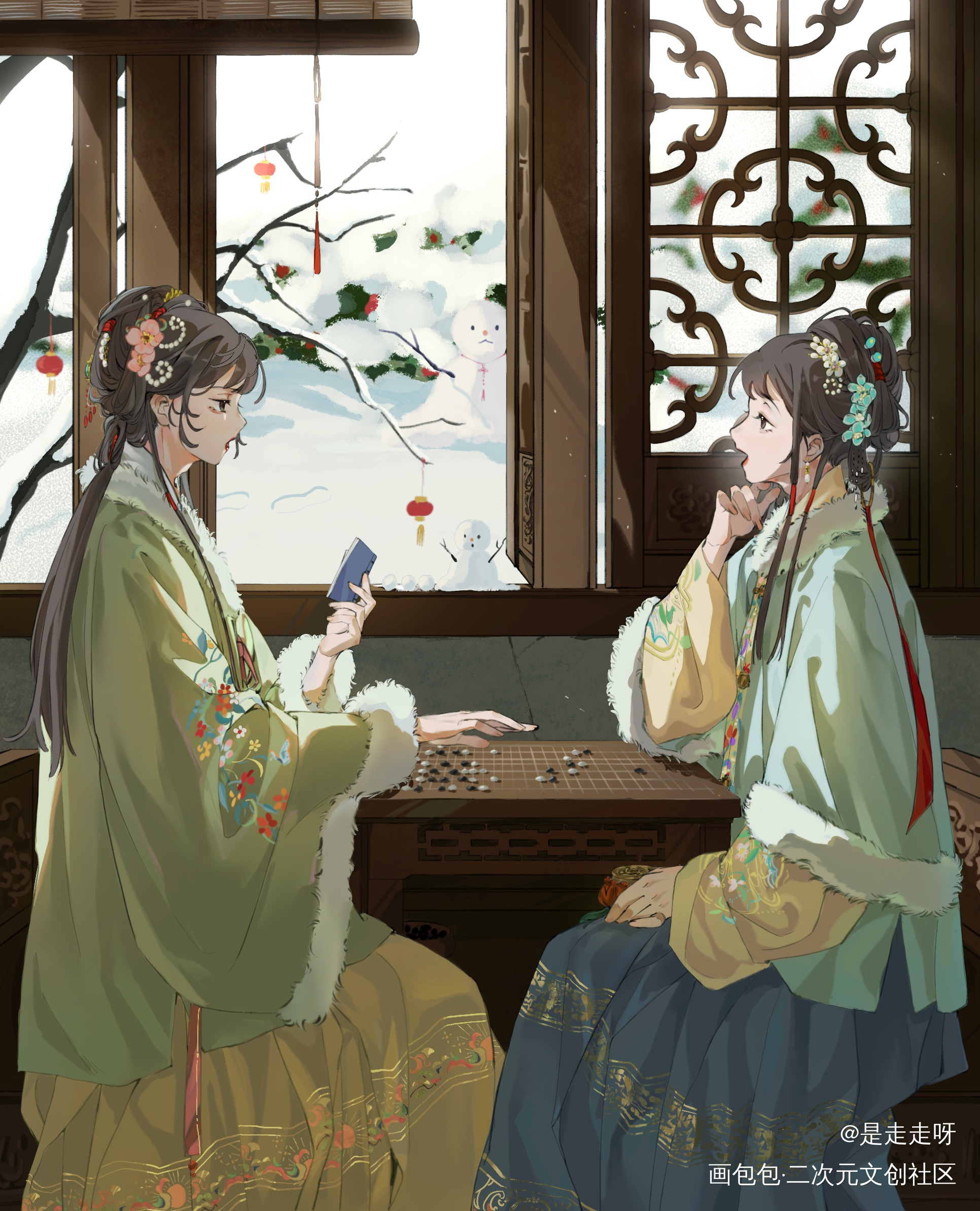 旧图_红楼梦林黛玉板绘涂薛宝钗绘画作品