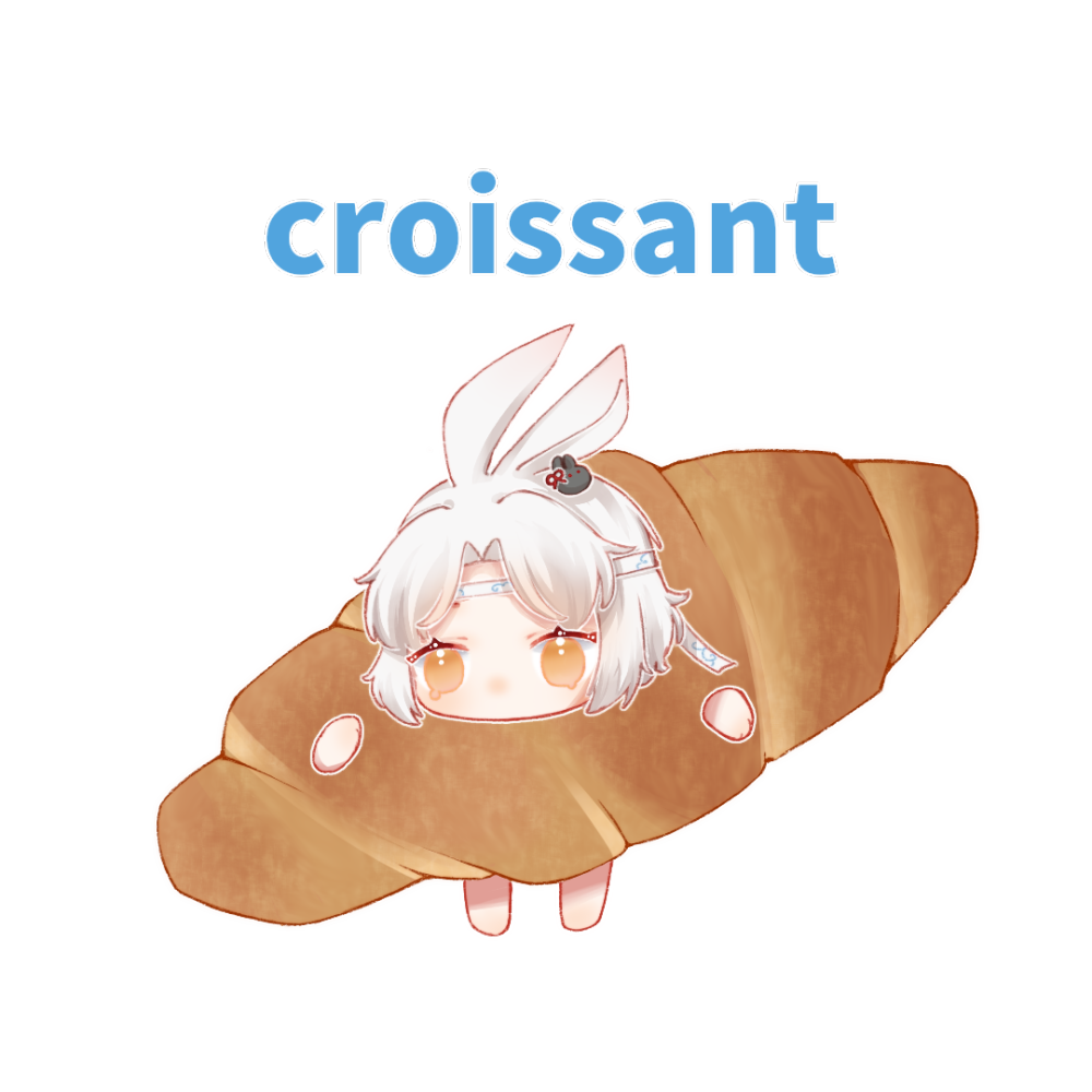 croissant_魔道祖师忘羡蓝忘机绘画作品