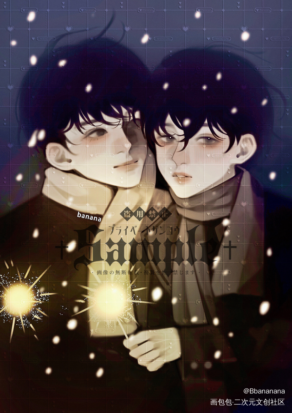 最近的一些_伪厚涂同人摸鱼绘画绘画作品